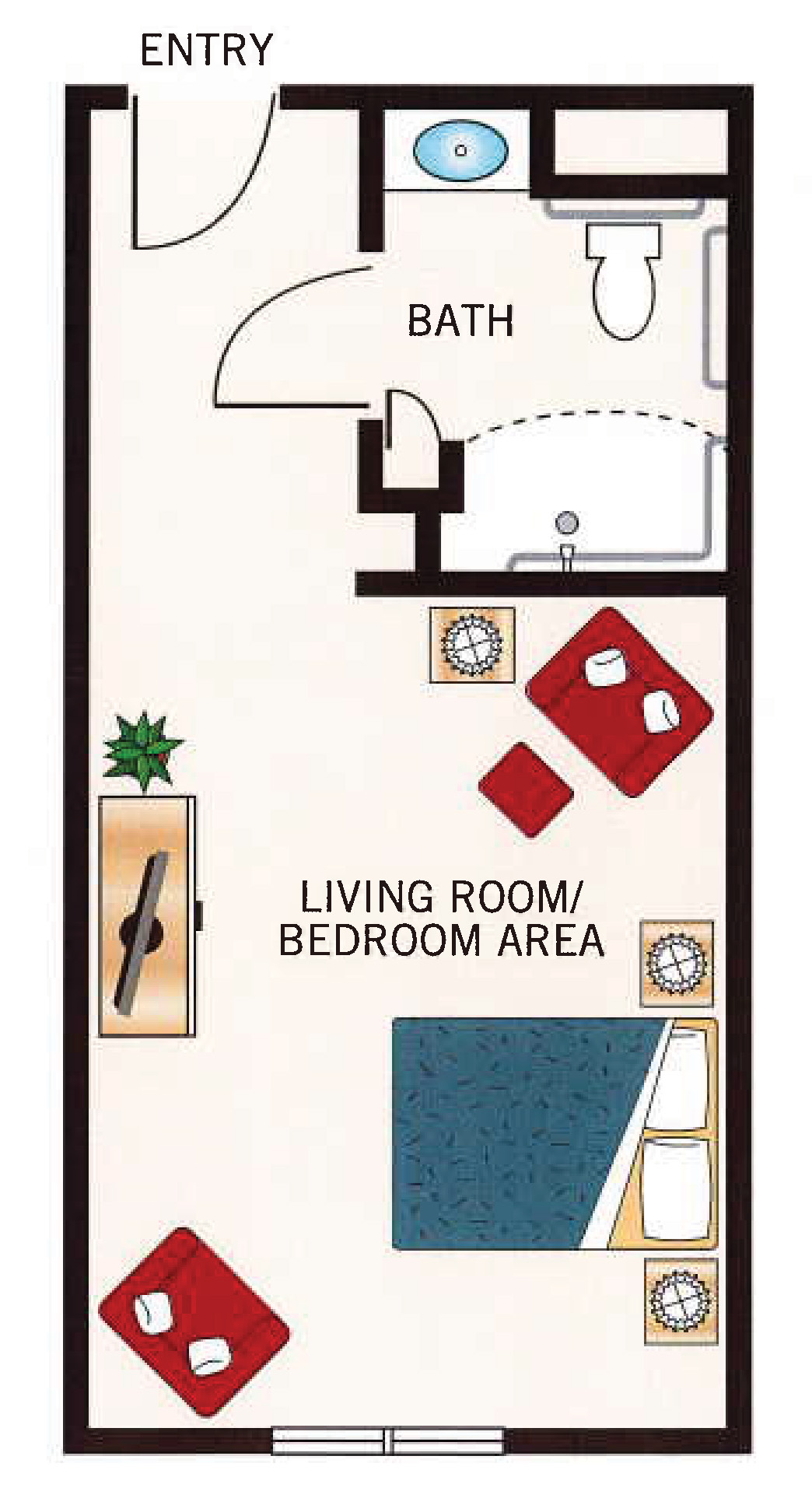 The Michelangelo floor plan